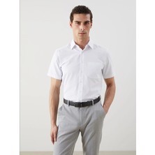 Lc Waikiki Yeni Sezon Regular Fit Kısa Kollu Poplin Erkek Gömlek