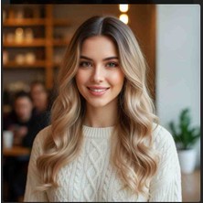 Handmade Fiber Sentetik 1.sınıf Saç Isıya Dayanıklı Tak Çık Kolay Kullanımlı