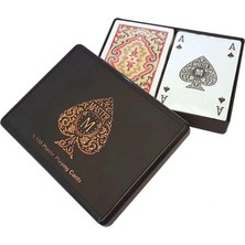 Ks Oyuncak Master Plastik 2'li Oyun Kağıdı (Mika Kutu)