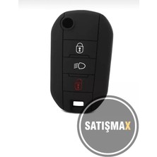 Satışmax Peugeot 208 308 408 508 2008 3008 4008 5008 Rifter Slikon Anahtar Kılıfı