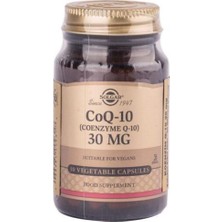 Solgar Coenzyme Q-10 30MG 30 Kapsül