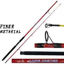 Port Fish Portfish Lure Caster 270CM Fiber Kamış 80-150 gr