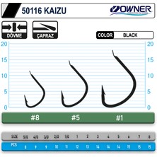 Owner 50116 Kaizu Black Iğne