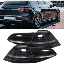 X Power Tuning Vw Golf 7 Uyumlu 7.5 Dizayn Kayar Sinyal Füme Ledli Stop