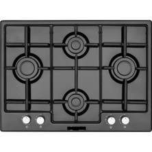 Elleti Elt-Ah 7340 BE70 Ng Siyah Ankastre Emaye Ocak (Eminçelik Ürünüdür)