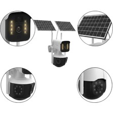 Sepetink Güneş Enerjili Çiftlik Kamerası 9mp 4g Sım Kartlı Solar Güvenlik Kamerası 2 Yıl Garantili