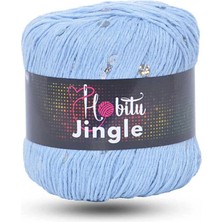 Hobitu Jingle (4 Adet) 160 Bebe Mavi-Gümüş