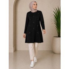 Mutlu City Orta Taş ve Üzeri Anne Penye Tunik 30644