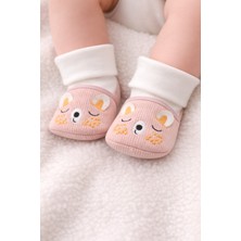 Babyshez Bebek Ayakkabısı Yumuşak Kaymaz Taban Rahat Çoraplı Patik