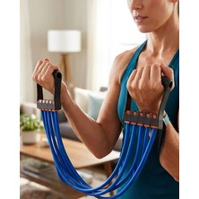 UMD Tekno Egzersiz Lastiği Çok Yönlü Spor Bandı Kol Bacak Karın Çalıştırıcı Uygun