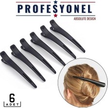 Aylina Mey Ithalat® Saç Klipsi Toka 6 Adet Absolute Design 718287