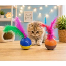 Medusa Ikili Hacı Yatmaz Kedi Oyuncağı