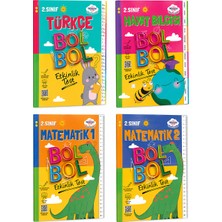 Öğretmenevde – 2. Sınıf Bol Bol Etkinlik Test Seti Türkçe Matematik 1-2 Hayat Bilgisi Soru Bankası | Yeni Müfredata Uyumlu Ilkokul Yardımcı Kitap Seti