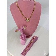 Sidelya Jewelry 14 K Premium Özel Tasarım Set
