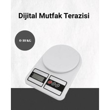 DS LLC Hassas Ölçüm Için Dijital Mutfak Tartısı – 10 kg Kapasiteli