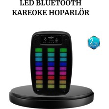 Gts 1793 Kablosuz Bluetooth Hoparlör 6.5 Inç Işıklı ve Güçlü Bass Nemere