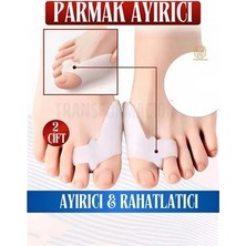Aylina Mey Ithalat® Baş Parmak Parmak Ayırıcı ve Rahatlatıcı 2 Çift 721246