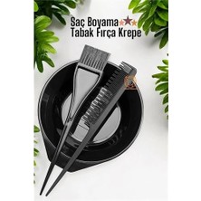 Aylina Mey Ithalat® Saç Boyama Tabak Fırça Krepe Tarak Seti 715725