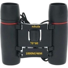 Özgürce 70X60 Taşınabilir Kauçuk Kaplamalı Mini Dürbün, Yüksek Görüntü Kalitesi