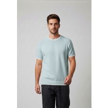 Cosplay Erkek Regular Reglan Kol Yazlık Triko T-Shirt