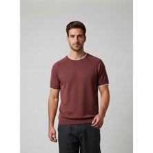 Cosplay Erkek Regular Reglan Kol Yazlık Triko T-Shirt