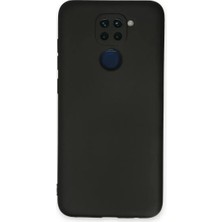 Aylina Mey Ithalat®   Redmi Note 9 Kılıf Nano Içi Kadife Silikon - Siyah