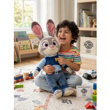 Trust Store 65 cm Dev Boy Judy Hopps Peluş Oyuncak Büyük Boy Yumuşacık Tavşan Peluş Sevimli