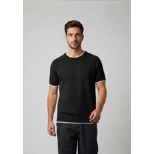 Cosplay Erkek Regular Reglan Kol Yazlık Triko T-Shirt