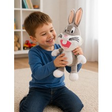 Trust Store 20 cm Bugs Bunny Peluş Oyuncak Sevimli Tavşan Peluş Yumuşacık Hediye ve Koleksiyonluk