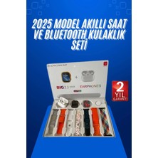 Kaia Life Yeni Nesil 7 Kordonlu Arama Bildirim Özellikli Kulaklık Hediyeli Akıllı Saat