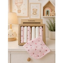 Bebelio %100 Coton 7li Bebek Ağız Silme Mendili