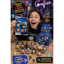 Toyfest Coraline Sürpriz Blind Paket Figür Anahtarlık 3D Bag Clip Koleksiyon Oyuncak Tekli Ürün - 1 Adet