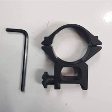 Özgürce 22MM ve 30MM Ray Uyumlu Metal Dürbün ve Fener Tutucu Kelepçe