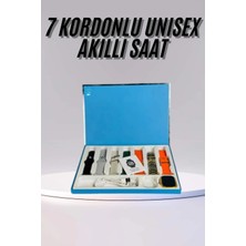 Kaia Life Akıllı Saat Unisex Akıllı Saat Çoklu Kordon Seçeneği Çelik Kordon Plastik Kordon