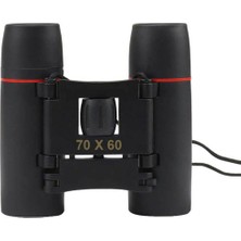 Özgürce Mini Dürbün 70X60, Taşımalı ve Kauçuk Kaplamalı, Siyah Renk