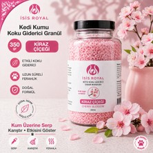 İsis Royal Kedi Kumu Koku Giderici Granül 350 gr - Kiraz Çiçeği
