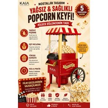 Kaia Life PG618 Mısır Patlatma Makinesi Kırmızı