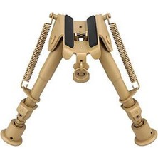 Özgürce Çöl Renkli Taktikal Ayaklık Bipod Çatal Ayak Standart Ray Uyumlu