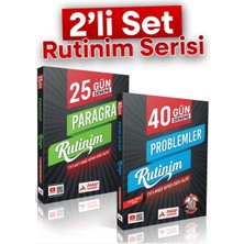 Paraf Akademi Rutin Problemler ve Rutin Paragraf Setli Ürün 2025 - 2026 Üniversite Hazırlık Soru Bankası