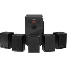 TeknoBeyza Mikado MD-582 5+1 Surround Ses Sistemi - Bluetooth, Usb, Sd Kart ve Fm Radyo Destekli Multimedya Hoparlör
