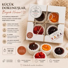 Tişört Kodu Casa Lumi Glow 4’lü Mini Kokulu Mum Seti – El Yapımı Soya Mum, Dekoratif & Hediye Seti (68G X4)