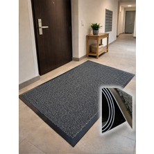Hobbyhane Nem Alıcı Paspas  Gri 90X150