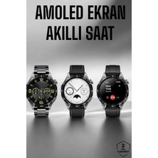 Aydogan's Akıllı Saat Metal Kordonlu Gps ve Nfc Uyumlu Arama Cevaplayan