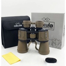 Özgürce 20X50 Geniş Ön Mercekli 1000M/56M El Dürbünü Çöl Rengi