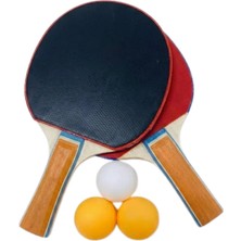 xirshop 2 Raket 3 Top Masa Tenisi Seti Başlangıç ve Eğlence Için Ideal