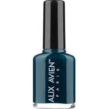 Skygo Alıx Avıen Limited Edition Işıltılı Petrol Mavi Oje-Yüksek Pigmentli Kalıcılık Hızlı Kuruma-Nail Lacquer No:6