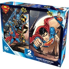 Toyfest Prime 3D Dc Comics Superman Ikili Puzzle 300 Parça