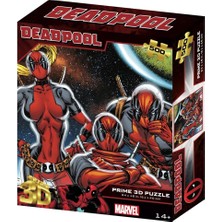 Toyfest Prime 3D Marvel Deadpool Puzzle 500 Parça