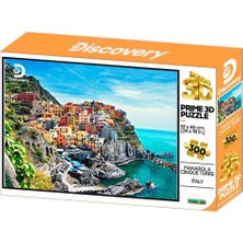 Toyfest Prime 3D Discovery Manarola Puzzle 300 Parça