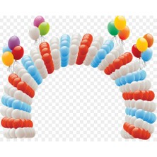 Practika Balon Zinciri Yapma Aparatı 5 Metre 110 Delik Parti Dekorasyonu
